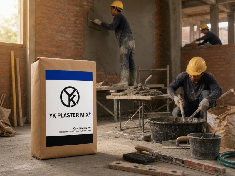Mortar Instan YK Plaster Mix®